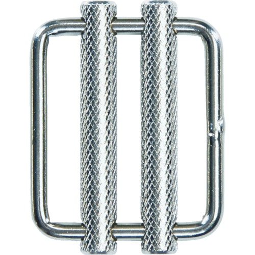 トラスコ中山 TRUSCO PPベルト専用金具40mm用 ダブルスライドバックル(ご注文単位1パック)【直送品】