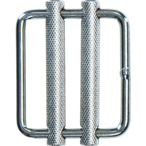 トラスコ中山 TRUSCO PPベルト専用金具50mm用 ダブルスライドバックル(ご注文単位1パック)【直送品】