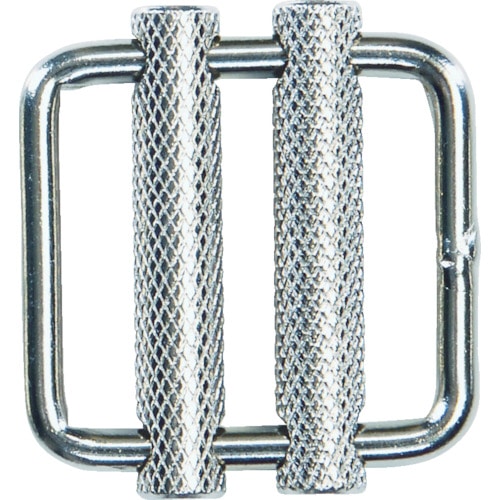 トラスコ中山 TRUSCO PPベルト専用金具50mm用 ダブルスライドバックル(10個入)(ご注文単位1パック)【直送品】