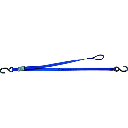 トラスコ中山 allsafe ベルト荷締機 大型バイク用 タイダウン カム式 ソフトフック付(ご注文単位1台)【直送品】