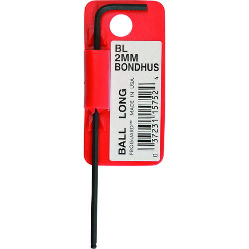 トラスコ中山 ボンダス ボールポイント・L-レンチ ロング 2mm BL2mm(ご注文単位1本)【直送品】