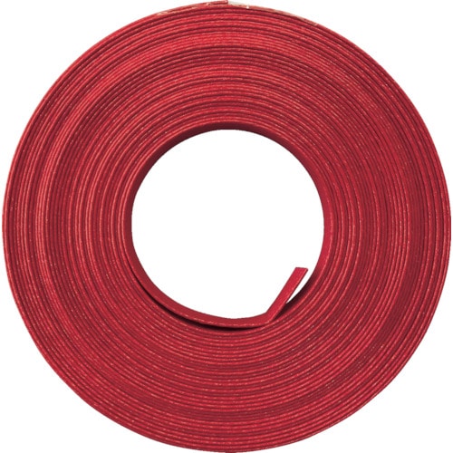 トラスコ中山 ユタカメイク 梱包用品 紙バンド 約14.5mm×約10m レッド（ご注文単位1巻）【直送品】