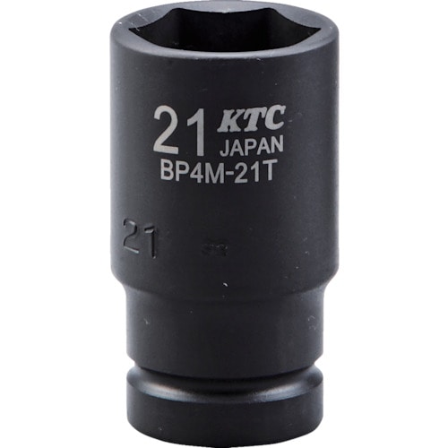 トラスコ中山 KTC 12.7sq.インパクトレンチ用ソケット(セミディープ薄肉)10mm(ご注文単位1個)【直送品】