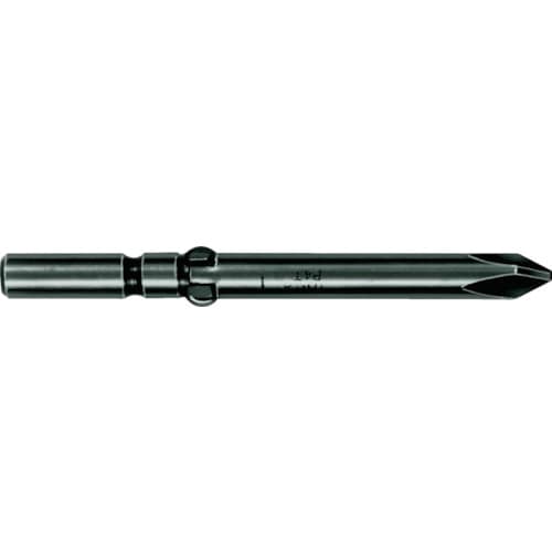 トラスコ中山 ハイオス HIOS プラスビット シャンク径5mm +2 全長100mm(ご注文単位10本)【直送品】