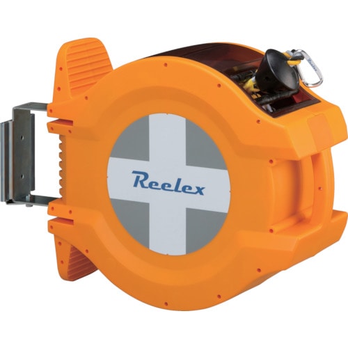 トラスコ中山 Reelex バリアロープリール(反射トラロープ20m)(ご注文単位1台)【直送品】