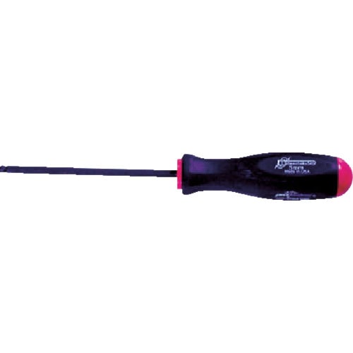 トラスコ中山 ボンダス ボールポイントロングドライバー 3mm BSL3mm(ご注文単位1本)【直送品】