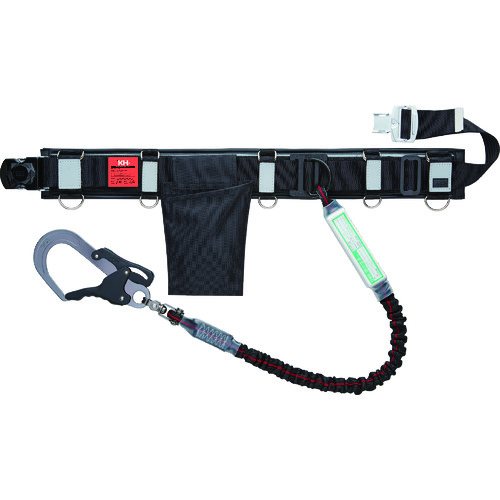 トラスコ中山 KH 補助帯付き 胴ベルト型 BS500+S1JDWK-17+47633RF(ご注文単位1本)【直送品】