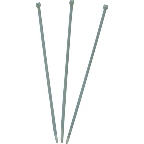 トラスコ中山 パンドウイット ステンレス爪ロック式ナイロン結束バンド ナチュラル 幅2.4mm 長さ160mm 100本入り BT1.5M-C(ご注文単位1袋)【直送品】