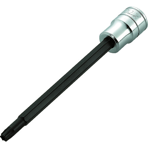トラスコ中山 KTC 9.5sq.ロングT型いじり止めトルクスビットソケットT30(ご注文単位1個)【直送品】