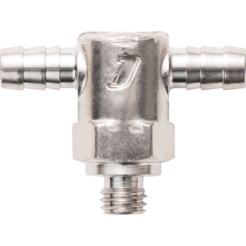 トラスコ中山 潤工社 ハンディタッチ継手 テー 6×4mm PT1/8(ご注文単位1個)【直送品】
