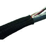 トラスコ中山 TRUSCO ノンハロゲン網チューブ6mmX10m(ご注文単位1巻)【直送品】