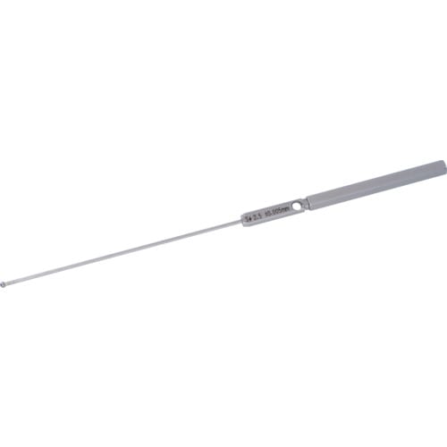 トラスコ中山 SK ボールギャップゲージ ステム径1.6mm 規格φ2.5 114-3631(ご注文単位1本)【直送品】