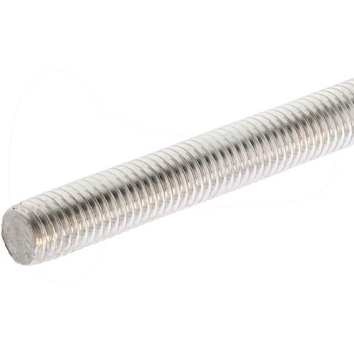 トラスコ中山 SUNCO アルミA5052 寸切ボルト(定尺) M5X1000 (1本入)(ご注文単位1本)【直送品】