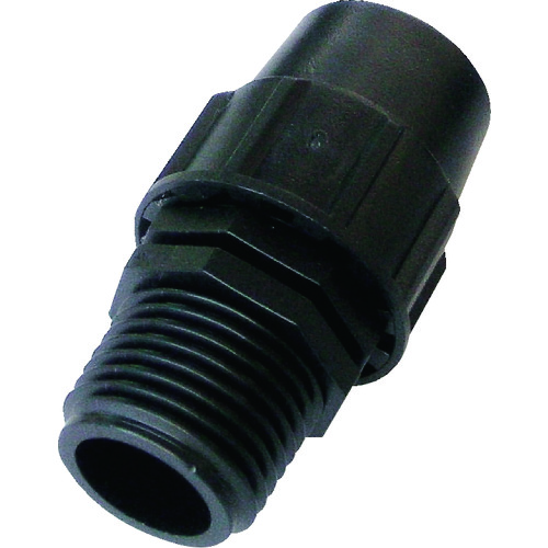 トラスコ中山 グローベン 1/2・16mmクイックメイルアダプター(ご注文単位1個)【直送品】