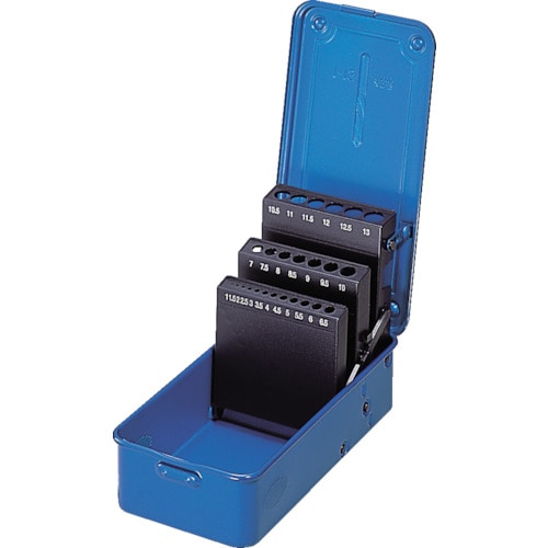 トラスコ中山 TRUSCO ドリルケース 25本収納(ご注文単位1個)【直送品】