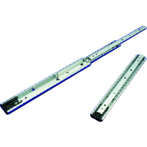 トラスコ中山 アキュライド タッチ&リリーススライドレール250mm(ご注文単位1本)【直送品】