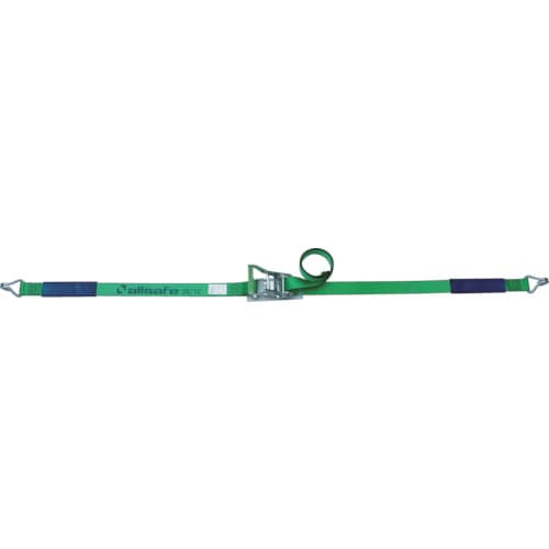トラスコ中山 allsafe ラッシングベルト カム式ナローフック仕様中荷重 763-4633(ご注文単位1台)【直送品】