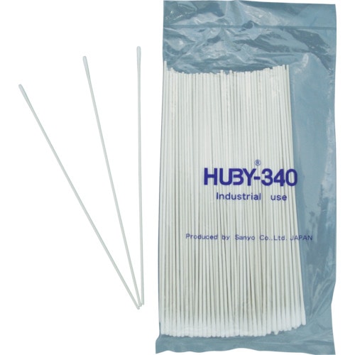 トラスコ中山 HUBY HUBY 6インチ 工業用綿棒(先端砲弾型)CA-005MB (6000本入)(ご注文単位1箱)【直送品】