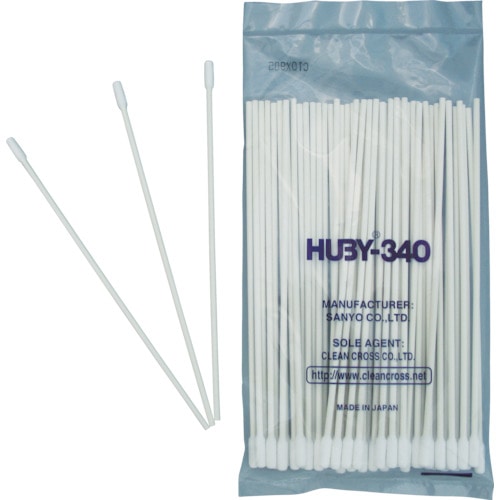 トラスコ中山 HUBY HUBY 工業用綿棒(先端筒型/モーターアッセイ)CA-010MB (2100本入)(ご注文単位1箱)【直送品】