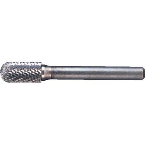 トラスコ中山 MRA 超硬バー Cシリーズ 形状:先丸円筒(クロスカット) 刃長19mm 144-7807(ご注文単位1本)【直送品】