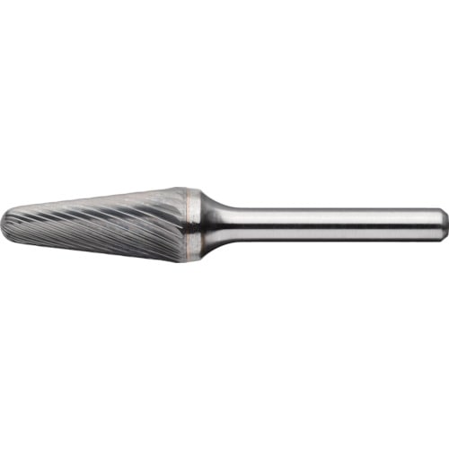 トラスコ中山 MRA 超硬バー Cスパイラルシリーズ 形状：円錐型60°(スパイラルカット) 刃長15.0mm（ご注文単位1本）【直送品】