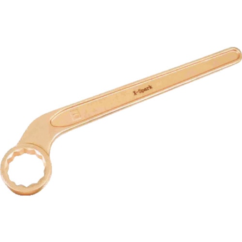 トラスコ中山 HAMACO 片口メガネレンチ 二面幅寸法(mm):50(ご注文単位1個)【直送品】