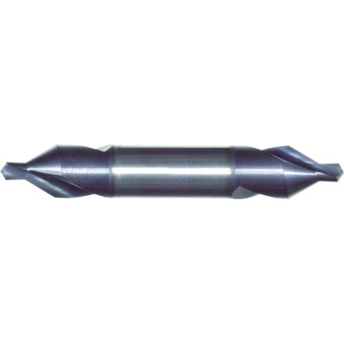 トラスコ中山 イワタツール 超硬センタードリル(A形60° ALDコーティング) 錐径8.0mm シャンク径20mm 全長80mm(ご注文単位1本)【直送品】