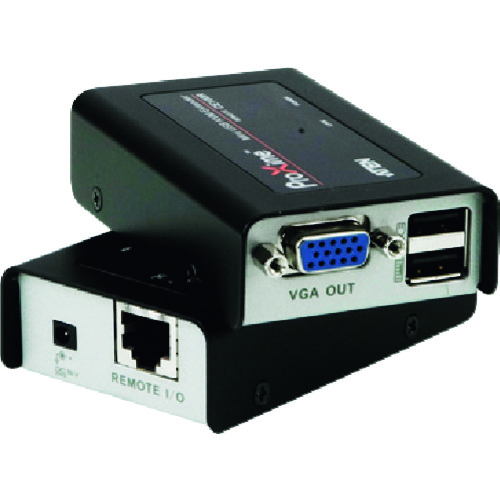 トラスコ中山 ATEN KVMエクステンダー USB対応 115-2393(ご注文単位1台)【直送品】