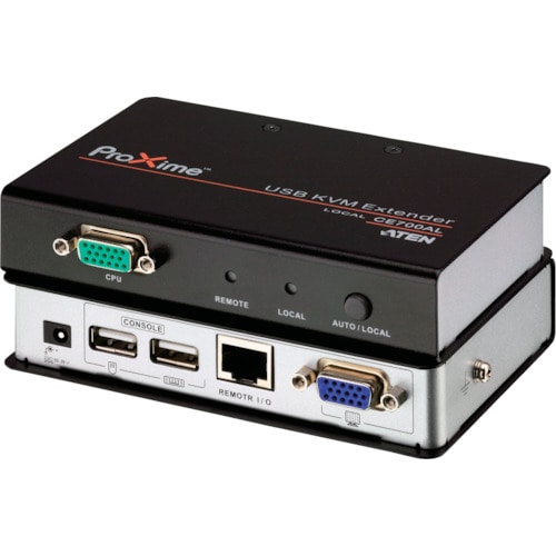 トラスコ中山 ATEN KVMエクステンダー USB対応 115-2406(ご注文単位1台)【直送品】
