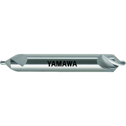 トラスコ中山 ヤマワ 強ねじれ溝JIS A形90° センタ穴ドリル CEQA 1X90°X4(ご注文単位1本)【直送品】