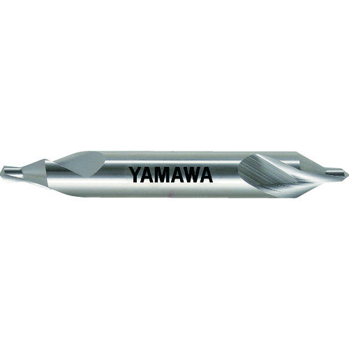 トラスコ中山 ヤマワ 強ねじれ溝A形60° センタ穴ドリル CE-S 0.5X60°X3.5(ご注文単位1本)【直送品】