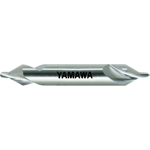 トラスコ中山 ヤマワ 強ねじれ溝A形60° センタ穴ドリル 旧JIS1形 CE-S(I) 2.5X60°X8(ご注文単位1本)【直送品】
