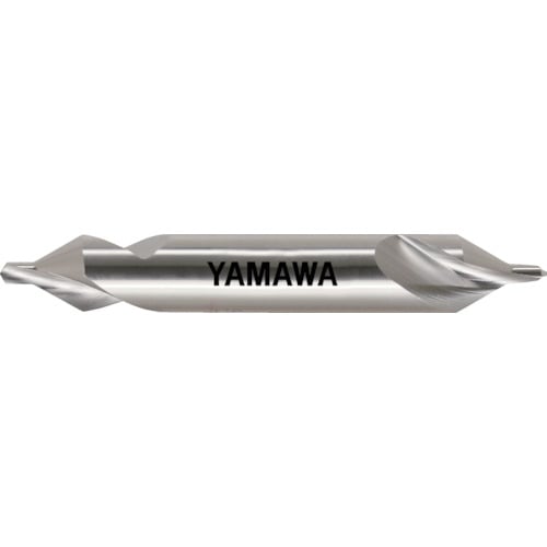 トラスコ中山 ヤマワ 強ねじれ溝A形60° センタ穴ドリル 旧JIS1形 CE-S(I) 5X60°X14(ご注文単位1本)【直送品】