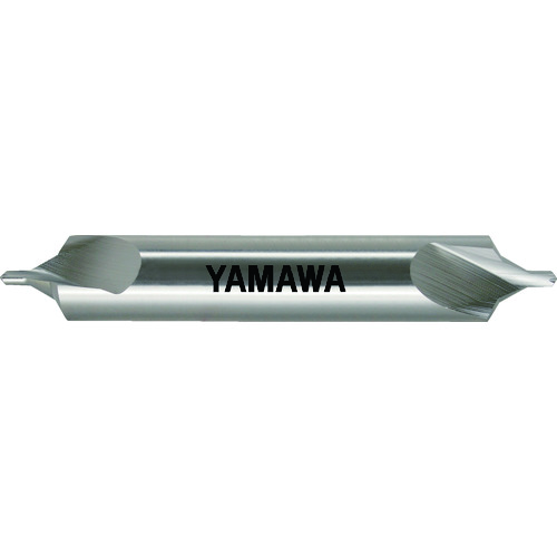 トラスコ中山 ヤマワ 強ねじれ溝B形60° センタ穴ドリル 旧JIS2形 CE-S(II) 1X60°X6(ご注文単位1本)【直送品】