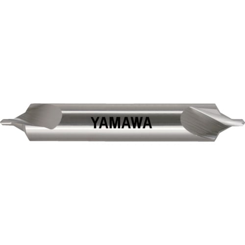 トラスコ中山 ヤマワ 強ねじれ溝B形60° センタ穴ドリル 旧JIS2形 CE-S(II) 4X60°X18(ご注文単位1本)【直送品】