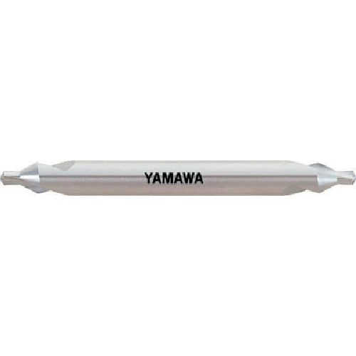 トラスコ中山 ヤマワ ロングシャンク強ねじれ溝A形60° センタ穴ドリル CE-SL L150 2.5X60°X8(ご注文単位1本)【直送品】