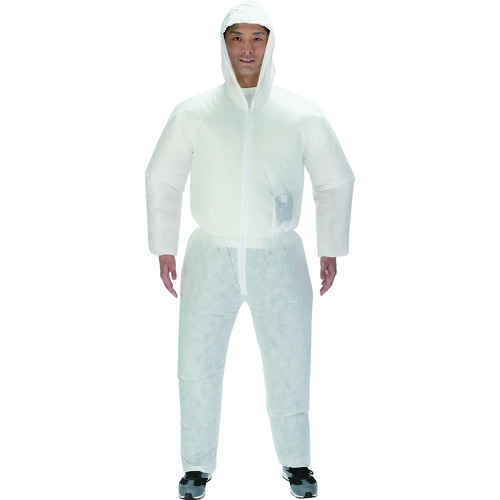 トラスコ中山 TRUSCO 使い切り空調服 つなぎ L(ご注文単位1着)【直送品】