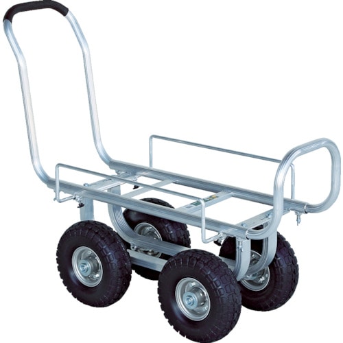 トラスコ中山 HARAX 愛菜号 350-4NAノーパンクタイヤ 積載面740~1050×340~560(ご注文単位1台)【直送品】