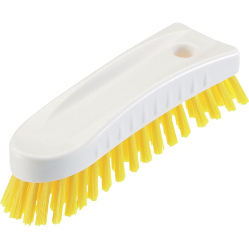 トラスコ中山 コンドル HGハンドブラシS(ソフトタイプ) 黄(ご注文単位1個)【直送品】