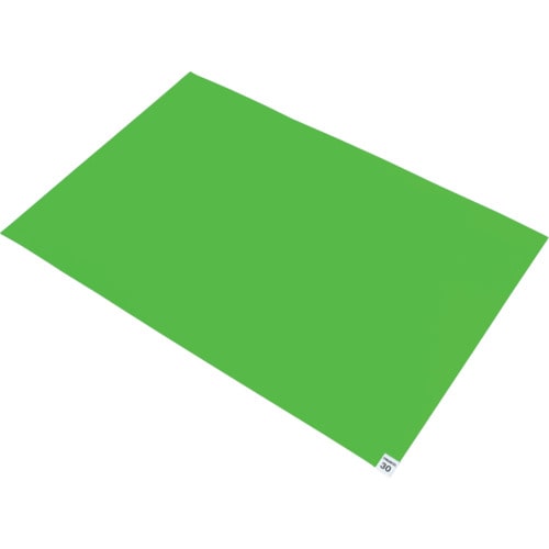トラスコ中山 TRUSCO 粘着クリーンマット 600X900mm グリーン (10シート入)(ご注文単位1箱)【直送品】