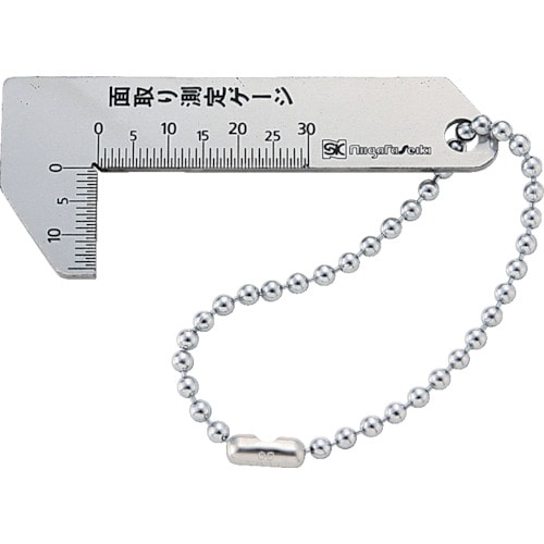 トラスコ中山 SK 面取 測定ゲージ0.5C~15C(ご注文単位1個)【直送品】