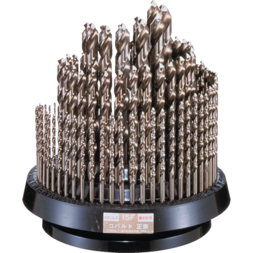 トラスコ中山 ISF コバルト正宗ドリル 100本組セット(ご注文単位1セット)【直送品】