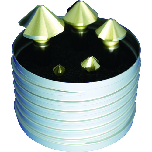 トラスコ中山 マパール MEGA-Countersink(COS110) 不等分割 3枚刃(ご注文単位1セット)【直送品】