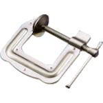 トラスコ中山 水本 ステンレス Cクランプ 開口部分26mm(ご注文単位1個)【直送品】