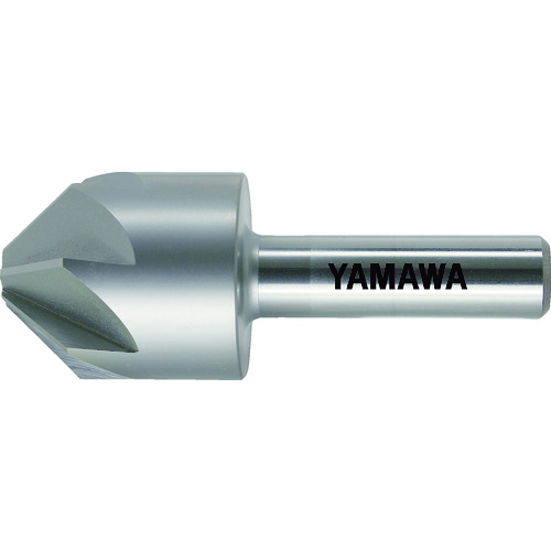 トラスコ中山 ヤマワ ボール盤用カウンタシンク CS-QM 6X90°X6(ご注文単位1本)【直送品】