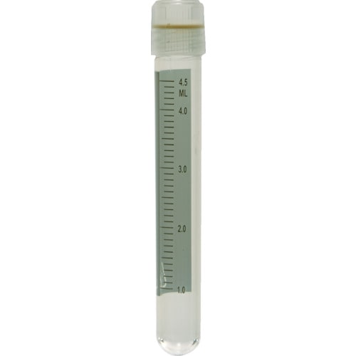 トラスコ中山 TRUSCO クライオチューブ(凍結保存用チューブ) 5ml 外ねじ コニカル型 25個入(ご注文単位1袋)【直送品】