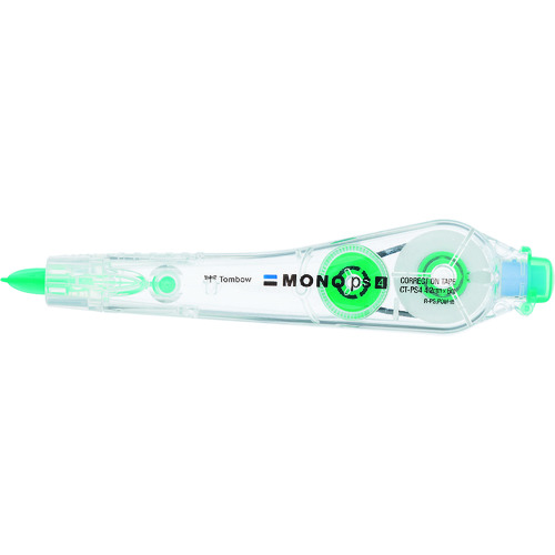 トラスコ中山 Tombow 修正テープ モノPS4 グリーン(ご注文単位1個)【直送品】