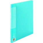 トラスコ中山 JTX 88736)クリアーブック20P A4S青1冊D047J-BL(ご注文単位1冊)【直送品】