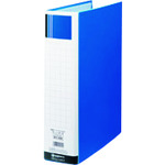 トラスコ中山 JTX 871836)パイプ式ファイル両開きSE青 D176J-BL (ご注文単位1冊)【直送品】