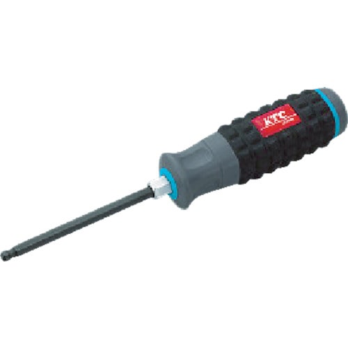 トラスコ中山 KTC 樹脂柄ボールポイントヘキサゴンドライバ7/32inch(ご注文単位1本)【直送品】